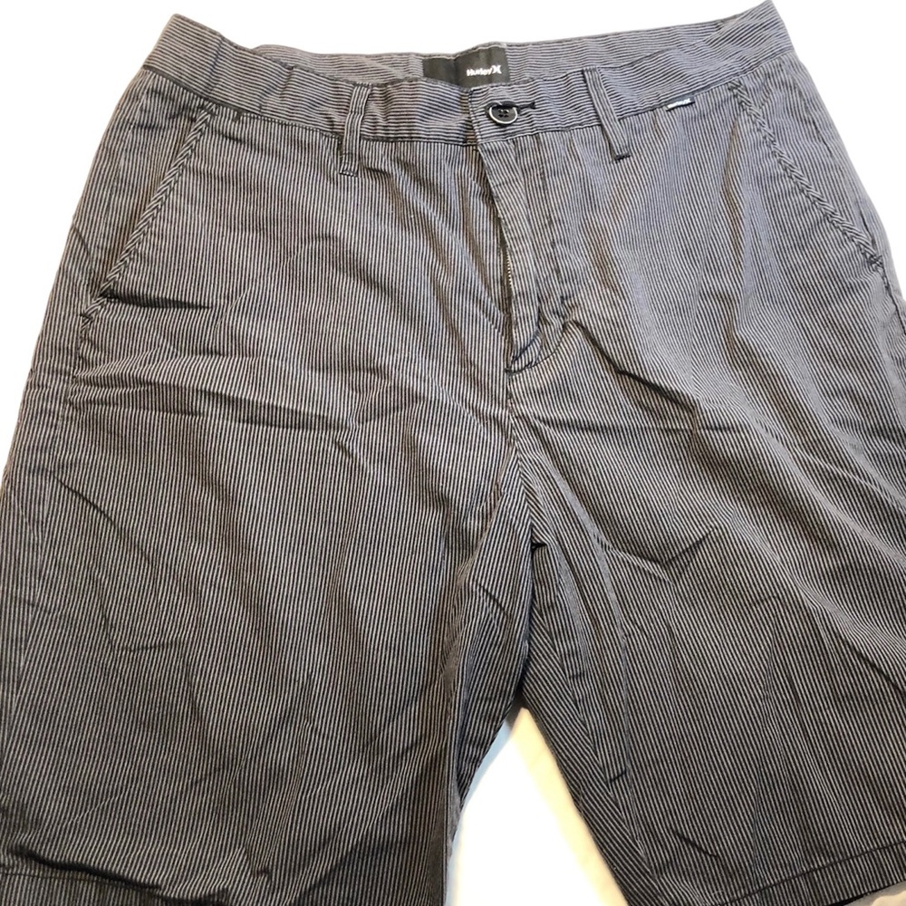 Hurley Mens Shorts Flat Front With Pockets Size 33